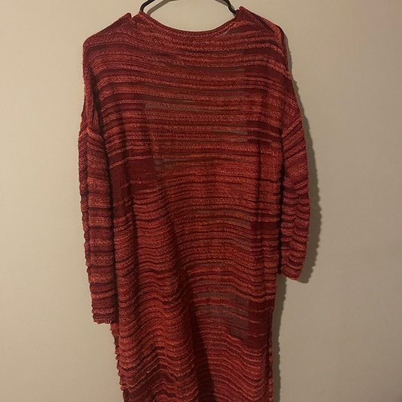 a.n.a Petite Size Red Cardigan - Picture 3 of 3